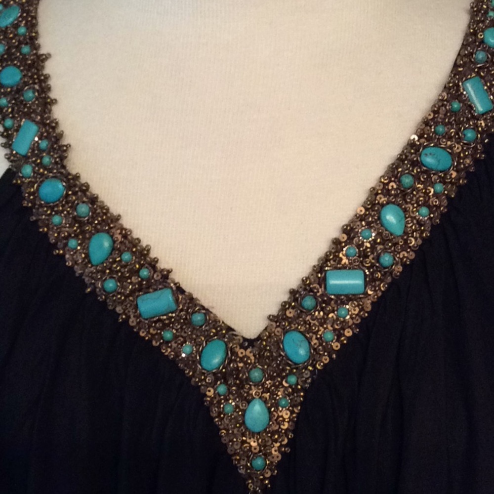 AZEEZA Silk Cocktail Dress - Picture 2 of 6